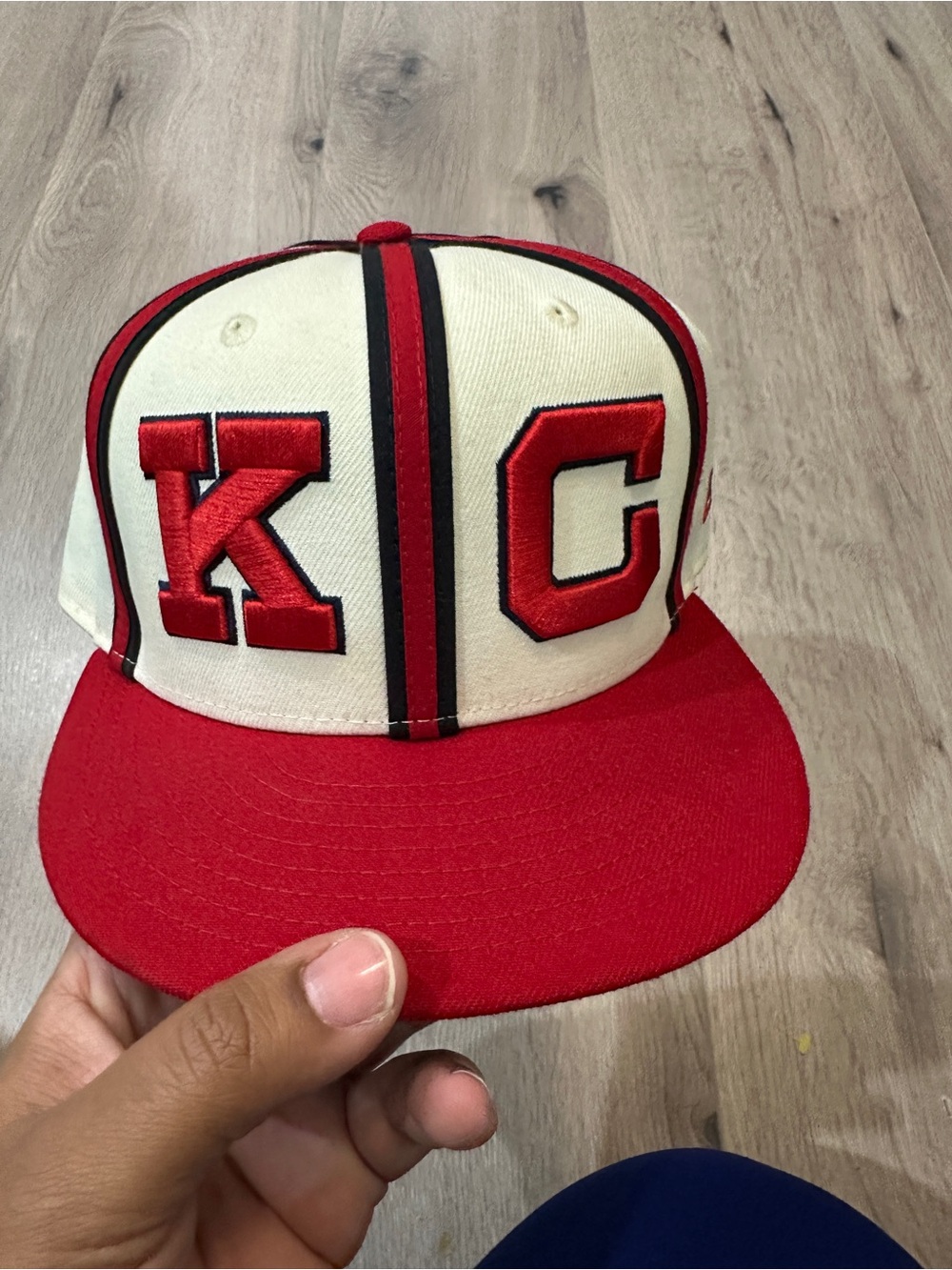 Kansas City Monarchs New Era Cooperstown Collection  Fitted Hat